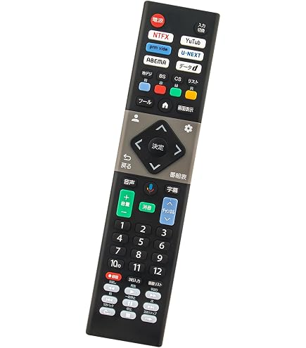 Amazon | テレビ用リモコン MTV-RCG1 TV-RC8 OB-020 fit for CHiQ